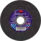 3M™ Cubitron™ 3 vágókorong, 86412, 36+, T41, 125 mm x 1,6 mm x 22,23 mm, EN, 25/csomag, 50 db/dobo, 7100303829, Cubitron™, acél-nemesacél-magasan ötvözött fémek-szénacél-titán, Sarokcsiszoló