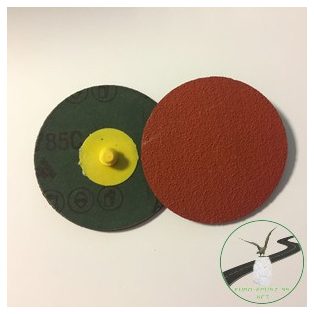   3M™ Roloc™ 361F gyorscsatlakozós csiszolóvászon korong, P60, 50 mm, narancssárga, 7000000376, , , Fém