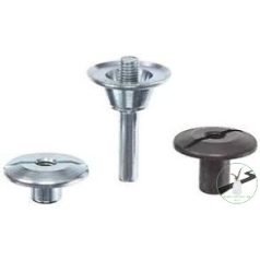   Scotch-Brite™ MN-AC 990M csapos felfogó préselt koronghoz és sünkeféhez, 6 mm tengellyel, 9,5 mm furathoz, 9,5-12,7 mm szélességig, 7100101327, , , 
