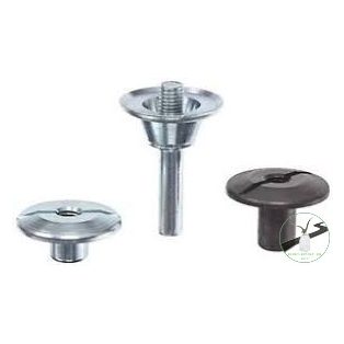   Scotch-Brite™ MN-AC 990M csapos felfogó préselt koronghoz és sünkeféhez, 6 mm tengellyel, 9,5 mm furathoz, 9,5-12,7 mm szélességig, 7100101327