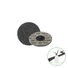   3M™ Scotch-Brite™ Roloc™ SC-DR gyorscsatlakozós tárcsa, A MED, 25 mm, bordó, 7000021280, , , Fém