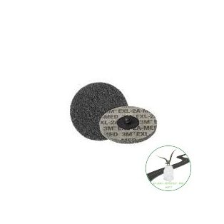   3M™ Scotch-Brite™ Roloc™ SC-DR gyorscsatlakozós tárcsa, A MED, 25 mm, bordó, 7000021280, , , Fém