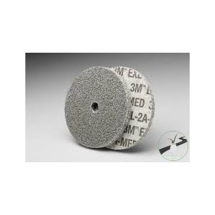   3M™ Scotch-Brite™ EXL XL-UW furatos préselt korong, 2A MED, 25,4 mm x 25,4 mm x 4,8 mm, 7000021281, , , Fém
