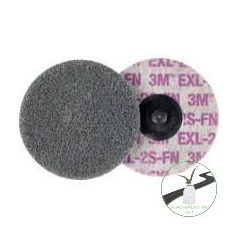  3M™ Scotch-Brite™ Roloc™ EXL XL-UR préselt korong, 2S FIN, 50 mm x 6 mm, 7000045976, , , Fém
