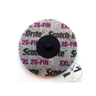   3M™ Scotch-Brite™ Roloc™ EXL XL-UR préselt korong, 2S FIN, 75 mm x 6 mm, 7100005209, , , Fém