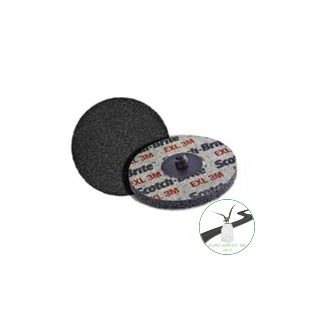   3M™ Scotch-Brite™ Roloc™ EXL XL-UR préselt korong, 6S FIN, 50 mm x 6 mm, 7000045977, , , Fém
