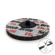   3M™ Scotch-Brite™ Roloc™ EXL XL-UR préselt korong, 6S FIN, 75 mm x 6 mm, 7000045978, , , Fém
