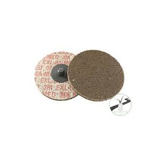   3M™ Scotch-Brite™ Roloc™ EXL XL-UR préselt korong, 8A MED, 75 mm x 6 mm, 7000045981, , , Fém