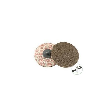 3M™ Scotch-Brite™ Roloc™ EXL XL-UR préselt korong, 8A MED, 75 mm x 6 mm, 7000045981