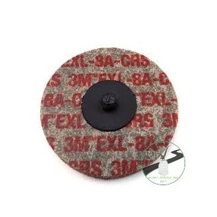   3M™ Scotch-Brite™ Roloc™ EXL XL-UR préselt korong, 8A CRS, 75 mm x 6 mm, 7000028470, , , Fém