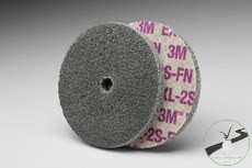 3M Scoth Brite polírozótárcsa XL-UW 2S FIN 152,4x12,7x12,7 mm