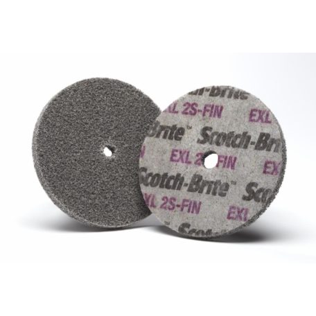 Scotch-Brite™  EXL Unitized Wheel XL-UW, 152 mm x 12.7 mm x 12.7 mm, 2S Fine, 7100256479, , , Fém