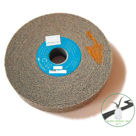 3M™ Scotch-Brite™ FS-WL finiselő korong, 2S MED, 150 mm x 25 mm x 25 mm, 7000028485