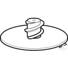 3M™ Scotch-Brite™ Roloc™ RD-ZB süntárcsa, P120, 50 mm, fehér, 7100138286, , , Fém