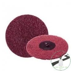   3M™ Scotch-Brite™ Roloc™ SC-DR gyorscsatlakozós tárcsa, A MED, 50 mm, bordó, 7000000751, , , Fém