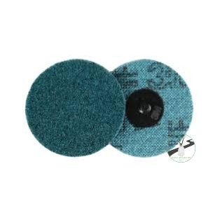   3M™ Scotch-Brite™ Roloc™ SC-DR gyorscsatlakozós tárcsa, A VFN, 75 mm, kék, 7000000754, , , Fém