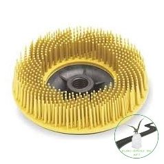   3M™ Scotch-Brite™ BD-ZB süntárcsa, P 80 , 115 mm x M14, sárga, 7100138288, , , Fém