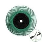 3M™ Scotch-Brite™ BB-ZB A típusú radiális sünkefe, P 50, 150 mm x 12,7 mm x 25,4 mm, zöld, 7100138347, , , Fém