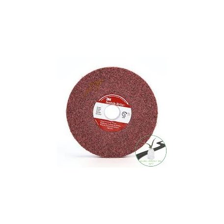 3M SCOTCH-BRITE™ FS-WL FELÜLETMEGMUNKÁLÓ KORONG, SORJÁZÓKORONG, ROZSDABARNA, 152MM X 25,4MM X 25,4MM MED