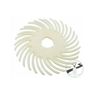   3M™ Scotch-Brite™ RB-ZB C típusú radiális sünkefe, P120, 50 mm, fehér, 7100138294