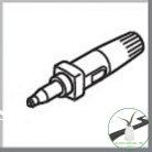3M™ Scotch-Brite™ RB-ZB C típusú radiális sünkefe, P 80, 75 mm, sárga, 7000000771, , , Fém