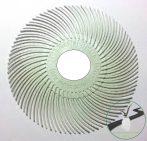   3M Sünkefe 152mm BB-ZB P120 FEHÉR C típus ( 40 db/csomag )
