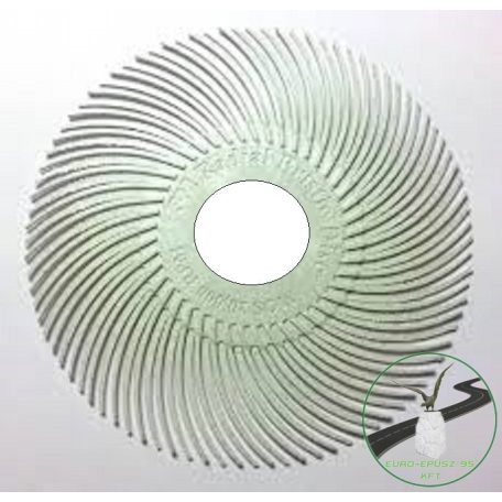 3M™ Scotch-Brite™ BB-ZB C típusú radiális sünkefe utántöltő, P120, 150 mm x 1,56 mm, fehér, 7000021285