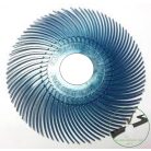 3M™ Scotch-Brite™ BB-ZB C típusú radiális sünkefe utántöltő, P400, 150 mm x 1,56 mm, kék, 7000144604, , , Fém