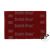 3M™ Scotch-Brite™ 7447 PRO kézi lapka, A VFN, 152 x 228 mm, bordó, 7100023339