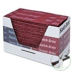   3M™ Scotch-Brite™ MX-HP flexibilis kézi lapka, A VFN, 115 mm x 230 mm, 7100209414, , , Fém, Fa