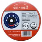 ABRABORO CHILI INOX BLUE VÁGÓKORONG 115x1,0x22,23 PROTECT PACK 10x, 050711501011, ABRABORO® Chili INOX BLUE EDITION, Inox, rozsdamentes fémek, 