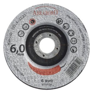   ABRABORO CHILI FÉMTISZTÍTÓ 125x6,0x22,23, 050712562700, ABRABORO® Chili fémtisztító, Álalános fémek, 