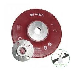   3M™ Fibertárcsa felfogó, 115 mm, sima, piros, PN64857, 7000061711, , , 