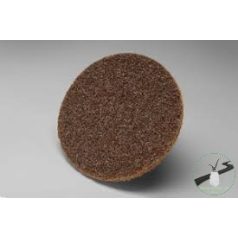   3M™ Scotch-Brite™ SC-DH felületkezelő tépőzáras tárcsa, 115 mm, A CRS, barna, 7100233774, , , Fém