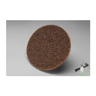   3M™ Scotch-Brite™ SC-DH felületkezelő tépőzáras tárcsa, 115 mm, A CRS, barna, 7100233774, , , Fém