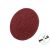 3M™ Scotch-Brite™ SC-DH felületkezelő tépőzáras tárcsa, 115 mm, A MED, bordó, 7100233776