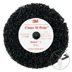   3M™ Scotch-Brite™ Roloc™+ Clean and Strip CG-ZR Pro tisztítótárcsa 100 mm x 13 mm S XCRS, kék, 7100093978, , , Fém