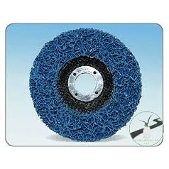   3M™ Scotch-Brite™ CG-RD Clean & Strip merev hordozós tárcsa, 115 mm x 22 mm SXCRS, kék, 7000077972, , , Fém