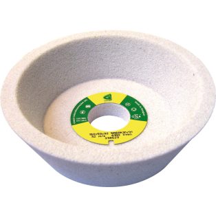   Gránit Kerámia kötésű  kúpos fazék 125x45x32 mm W10 E13 J92 K75 6A60K8V 31, 10128, , Edzetlen szerszámacél-Edzett szerszámacél-Gyorsacél (SS. HSS)-Acélöntvény-Szürkeöntvény-Kéregöntvény-Keménybronz-Műany<wbr> ag-Gumi-Üveg, 
