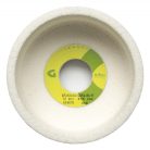 Gránit Kerámia kötésű  egyenes fazék 125x63x32 mm W8 E13 6A54J8V 31, 10141, , Edzetlen szerszámacél-Edzett szerszámacél-Gyorsacél (SS. HSS)-Acélöntvény-Szürkeöntvény-Kéregöntvény-Keménybronz-Műanyag-Gumi-Üveg, 