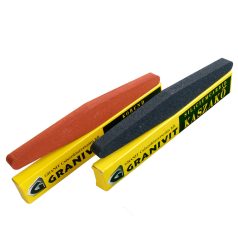   240x35x15 mm Gránit kerámia kötésű kaszakő 6A150N5V 38, 10820, Élezésnél használatos kézi csiszolószerszám,