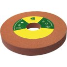 300x32x32 mm Gránit kerámia kötésű sima köszörűkorong 6A60M8V 38, 11134, Edzetlen szerszámacél-Edzett szerszámacél-Gyorsacél (SS. HSS)-Acélöntvény-Szürkeöntvény-Kéregöntvény-Keménybronz-Műanyag-Gumi-Üveg,