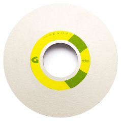   500x150x304,8 mm Gránit kerámia kötésű sima köszörűkorong 6A60M8V 31, 12071, Edzetlen szerszámacél-Edzett szerszámacél-Gyorsacél (SS. HSS)-Acélöntvény-Szürkeöntvény-Kéregöntvény-Keménybronz-Műany<wbr> ag-Gumi-Üveg,