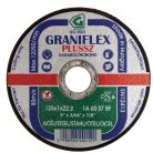 Gránit GRANIFLEX PLUSSZ vékony vágókorong szerkezeti acélhoz 115x1,0x22,23 mm   1A60S7BF 80, 40001, GRANIFLEX PLUSSZ, szerkezeti acélok - szerszámacélok, 
