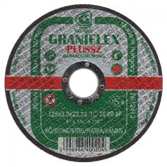   125x3,2x22,23 mm Gránit GRANIFLEX PLUSSZ vágókorong kőzetekhez 1C36R8BF 80, 40020, GRANIFLEX PLUSSZ, természetes kőzetek, műkő, mészkő - beton - öntöttvas,
