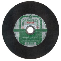  Gránit GRANIFLEX PLUSSZ nagy átmérőjű vágókorong kőzetekhez 300x3,2x20 mm     1C30R8BF     80m/s, 40056, GRANIFLEX PLUSSZ, Természetes és mesterséges kőzetek - samott - homokkő - csempe - tégla - beton, 