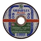 115x2,0x22,23 mm Gránit GRANIFLEX PLUSSZ vágókorong szerkezeti acélhoz 1A36S7BF 80, 40196, GRANIFLEX PLUSSZ, általános szerkezeti acélok - szerszámacélok,