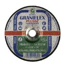 Gránit GRANIFLEX PLUSSZ tisztítókorong szerkezeti acélhoz 230x6,0x22,23 mm    1A30S7BF 80, 45044, GRANIFLEX PLUSSZ, Általános fém-Szerkezeti acél, 