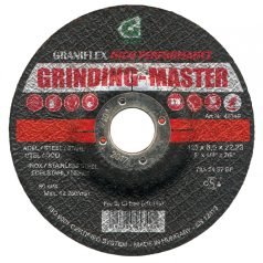   Gránit Graniflex Grinding-Master tisztítókorong szerkezeti acélhoz és inoxhoz, 230x6,5x22,2 mm  INOX 72A24S7BF 80, 45356, GRINDING-MASTER, Szerkezeti acél-đzerszámacél-Magasan ötvözött acél-Edzett acél-Rozsdamentes acél-Saválló acél, 