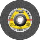 Klingspor A 24 R Csiszolókorongok, Tisztítókorong 150 x 6 x 22,23 mm domború, 13403, A 24 R Supra, acél, Sarokcsiszoló